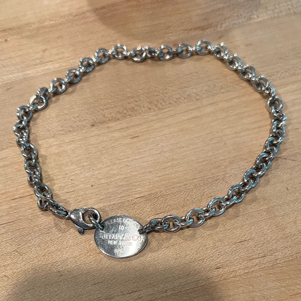 Return to Tiffany Tag Necklace